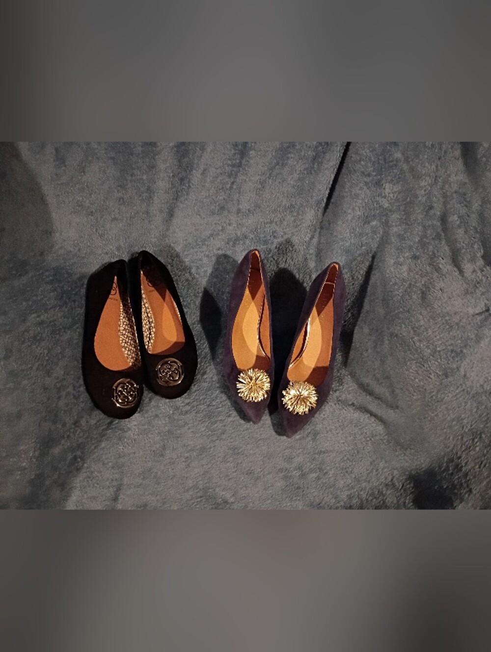 2 PAIR Size 10 - Heels And Flats